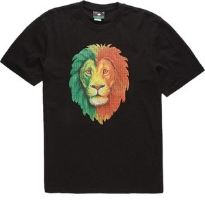 NWT LRG Rasta Lion Knit Short-sleeved T-Shirt